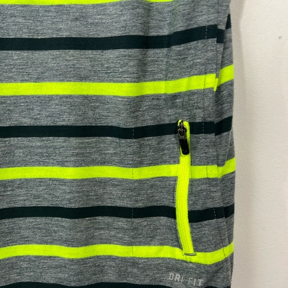 NIKE RUNNING DRI-FIT STRIPED TOP  SIZE S - Picture 5 of 9